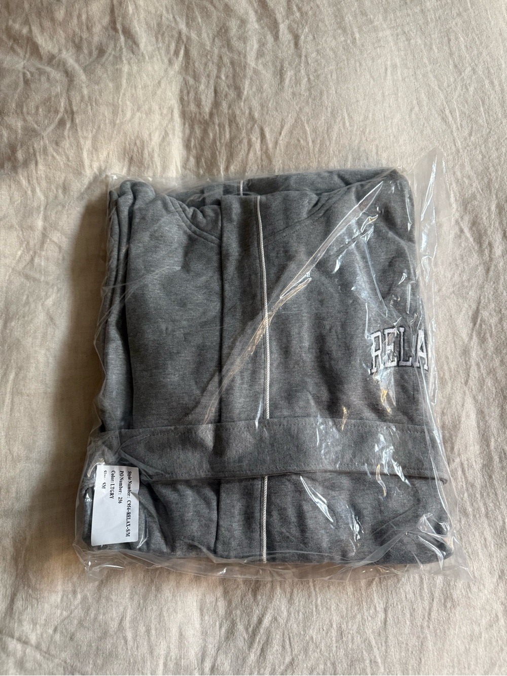 Lucky Owl Hoodie Sweatshirt Robe sz S/M